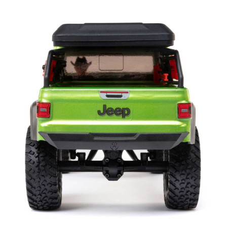 AXI00005V2T3AXIAL 1/24 SCX24 Jeep JT Gladiator 4WD Rock Crawler Cepillado RTR, Verde - Imagen 7