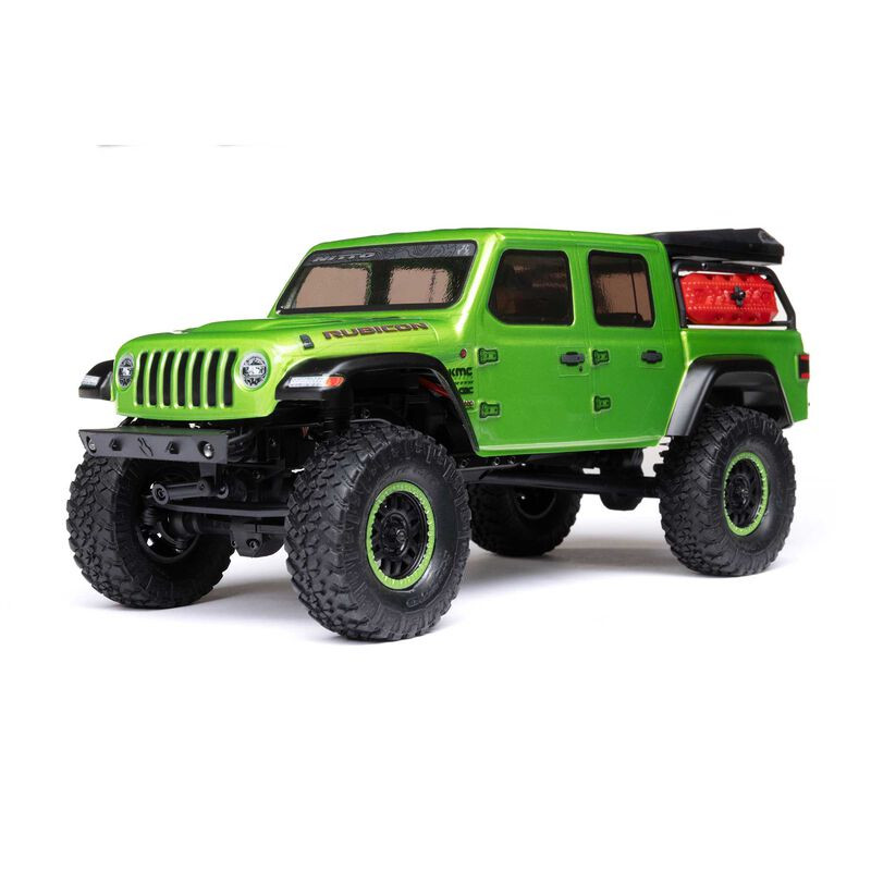 AXI00005V2T3AXIAL 1/24 SCX24 Jeep JT Gladiator 4WD Rock Crawler Cepillado RTR, Verde - Imagen 10
