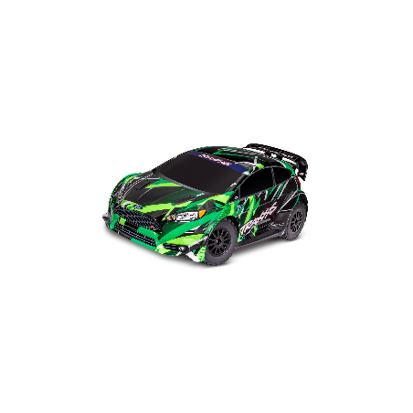 TRAXXAS FORD FIESTA ST RALLY VXL 4WD 1/10 BRUSHLESS TSM VERDETRX74276-4GRN - Imagen 16