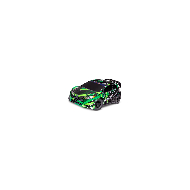 TRAXXAS FORD FIESTA ST RALLY VXL 4WD 1/10 BRUSHLESS TSM VERDETRX74276-4GRN - Imagen 17