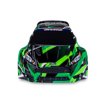 TRAXXAS FORD FIESTA ST RALLY VXL 4WD 1/10 BRUSHLESS TSM VERDE - Imagen 3