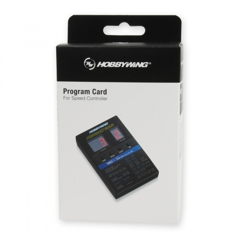 HW30501003CAJA PROGRAMA LED UNIVERSAL HW30501003Hobbywing - Imagen 2