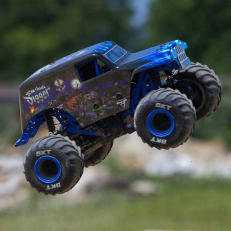 LOS01026T2LOSI 1/18 Mini LMT 4X4 Cepillado Monster Truck RTR - Imagen 17