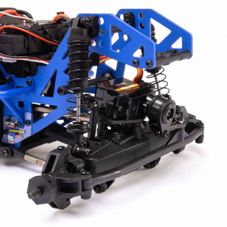 LOSI 1/18 Mini LMT 4X4 Cepillado Monster Truck RTR Excavadora Son-Uva - Imagen 19