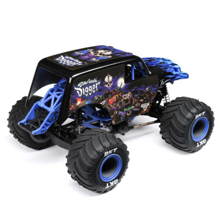 LOSI 1/18 Mini LMT 4X4 Cepillado Monster Truck RTR Excavadora Son-Uva - Imagen 8