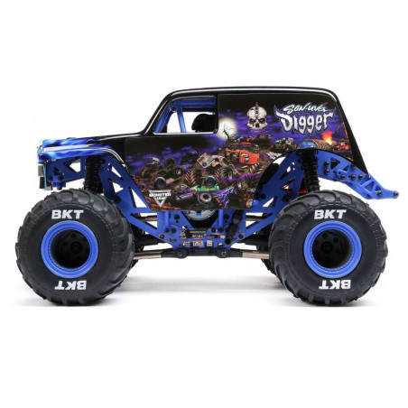 LOSI 1/18 Mini LMT 4X4 Cepillado Monster Truck RTR Excavadora Son-Uva - Imagen 7