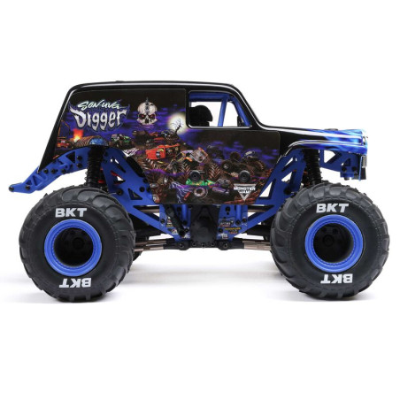 LOSI 1/18 Mini LMT 4X4 Cepillado Monster Truck RTR Excavadora Son-Uva - Imagen 11