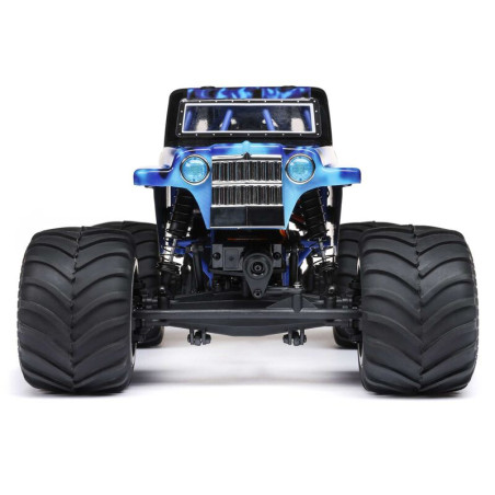 LOSI 1/18 Mini LMT 4X4 Cepillado Monster Truck RTR Excavadora Son-Uva - Imagen 5