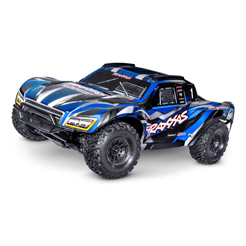 TRAXXAS SLASH MAXX 6S BRUSHLESS 4x4 SHORT COURSE TRUCK 1/8 AZUL(SIN BATERIA NI CARGADOR) - Imagen 1
