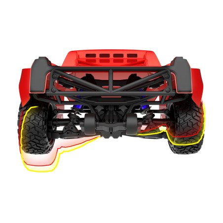TRAXXAS SLASH MAXX 6S BRUSHLESS 4x4 SHORT COURSE TRUCK 1/8 AZUL(SIN BATERIA NI CARGADOR) - Imagen 19