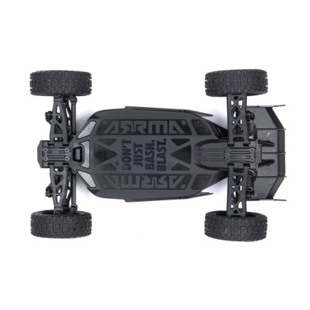 ARRMA TYPHON GROM MEGA 380 BUGGY RTR 1/18 4x4 BRUSHED CON BATERIA Y CARGADOR AZUL - Imagen 12