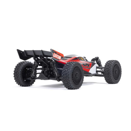 ARRMA TYPHON GROM MEGA 380 BUGGY RTR 1/18 4x4 BRUSHED CON BATERIA Y CARGADOR ROJO - Imagen 7