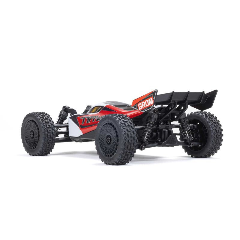 ARRMA TYPHON GROM MEGA 380 BUGGY RTR 1/18 4x4 BRUSHED CON BATERIA Y CARGADOR ROJO - Imagen 13