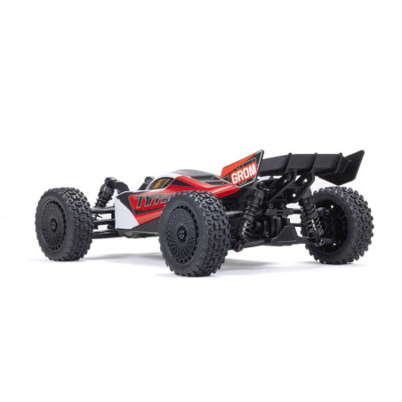 ARRMA TYPHON GROM MEGA 380 BUGGY RTR 1/18 4x4 BRUSHED CON BATERIA Y CARGADOR ROJO - Imagen 13