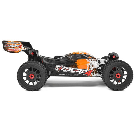 TEAM CORALLY SYNCRO 4 RTR BRUSHLESS POWER 3 4S NARANJA - Imagen 4