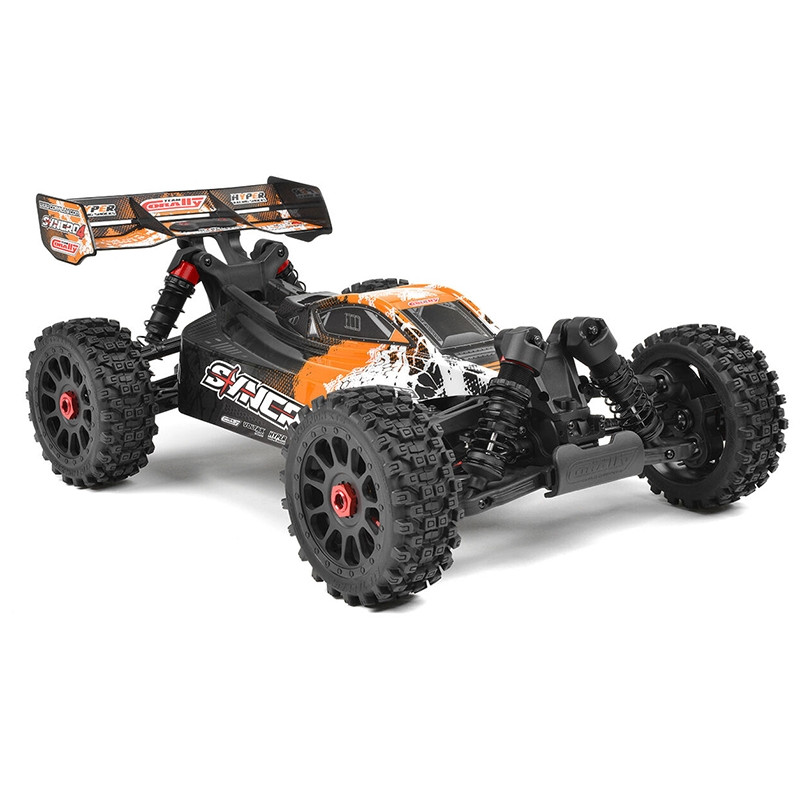 TEAM CORALLY SYNCRO 4 RTR BRUSHLESS POWER 3 4S NARANJA - Imagen 1