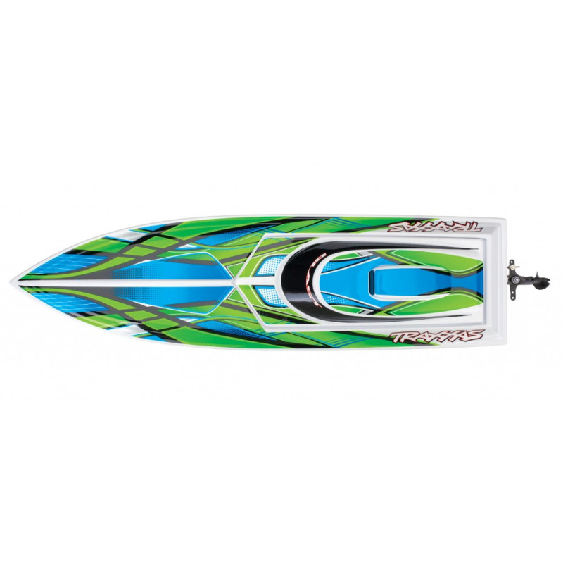 BARCO DE CARRERAS TRAXXAS BLAST, TQ2.4GHZ, USB - VERDE - Imagen 2