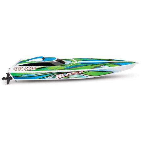 BARCO DE CARRERAS TRAXXAS BLAST, TQ2.4GHZ, USB - VERDE - Imagen 3