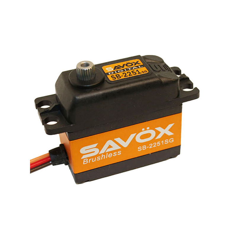 SB2251SG SERVO DIGITAL SIN ESCOBILLAS SAVOX HV 15KG/0.085S@6.0V - Imagen 1
