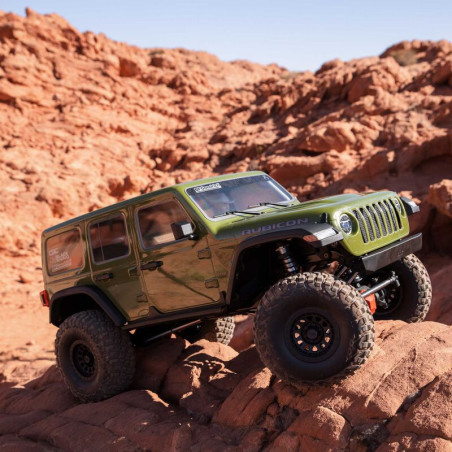 AXIAL 1/6 SCX6 JEEP JLU WRANGLER 4X4 ROCK CRAWLER RTR VERDE,NO BATERIA NI CARGADOR - Imagen 16