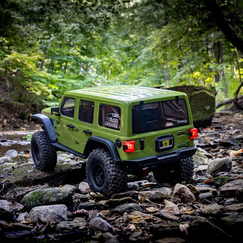AXIAL 1/6 SCX6 JEEP JLU WRANGLER 4X4 ROCK CRAWLER RTR VERDE,NO BATERIA NI CARGADOR - Imagen 19