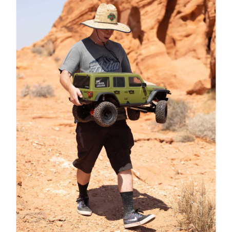 AXIAL 1/6 SCX6 JEEP JLU WRANGLER 4X4 ROCK CRAWLER RTR VERDE,NO BATERIA NI CARGADOR - Imagen 24