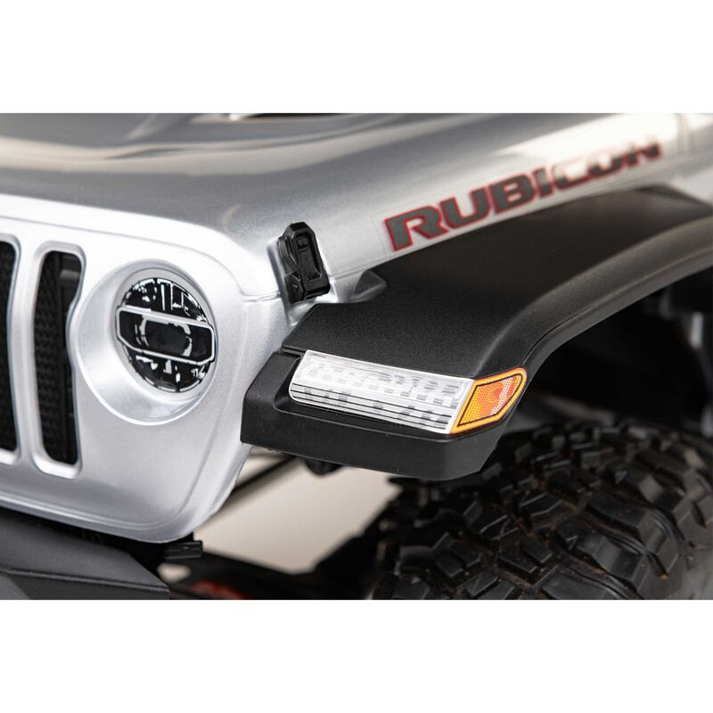 AXIAL 1/6 SCX6 JEEP JLU WRANGLER 4X4 ROCK CRAWLER RTR GRIS,NO BATERIA NI CARGADOR - Imagen 9