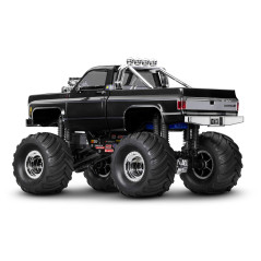 TRAXXAS TRX-4MT CHEVROLET K10 MONSTER TRUCK NEGRO 1/18 RTR INCKUYE BATERIA Y CARGADOR - Imagen 2