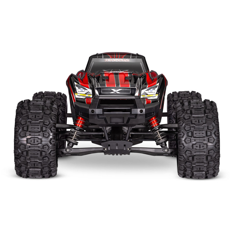 TRAXXAS XMAXX 4WD 8S CAMIÓN MONSTRUO BELTED 1/5 BRUSHLESS ROJO(NEUMATICOS SLEDGEHAMMER CON CINTURON) - Imagen 2