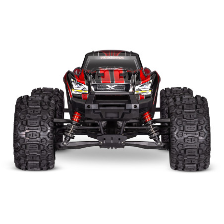 TRAXXAS XMAXX 4WD 8S CAMIÓN MONSTRUO BELTED 1/5 BRUSHLESS ROJO(NEUMATICOS SLEDGEHAMMER CON CINTURON) - Imagen 2