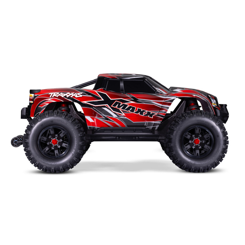 TRAXXAS XMAXX 4WD 8S CAMIÓN MONSTRUO BELTED 1/5 BRUSHLESS ROJO(NEUMATICOS SLEDGEHAMMER CON CINTURON) - Imagen 3