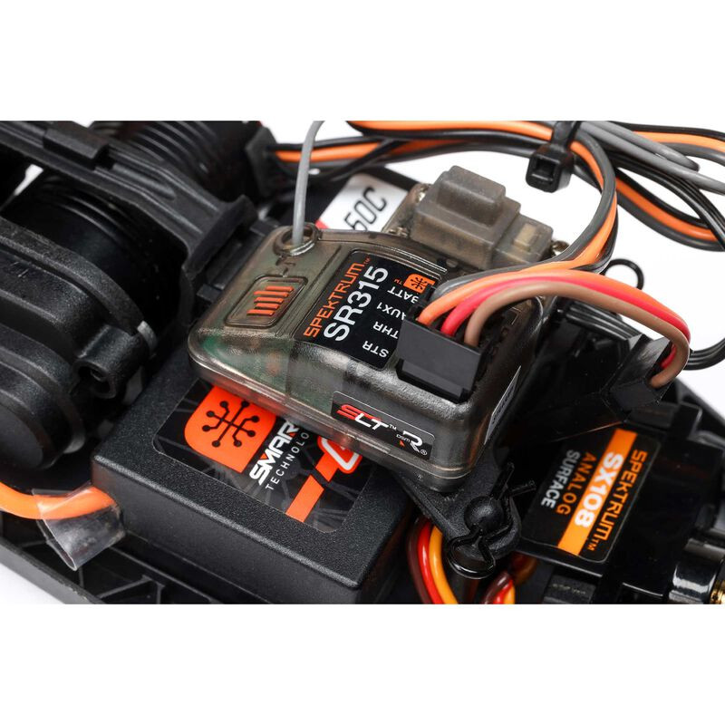 LOSI CAMION ESTADIO 1/18 Mini-T 2.0 V2 2WD sin escobillas RTR, rojo(INCLUYE BATERIA Y CARGADOR) - Imagen 12