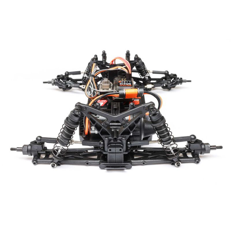 LOSI CAMION ESTADIO 1/18 Mini-T 2.0 V2 2WD sin escobillas RTR, rojo(INCLUYE BATERIA Y CARGADOR) - Imagen 14