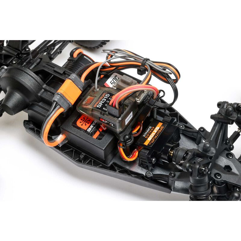 LOSI CAMION ESTADIO 1/18 Mini-T 2.0 V2 2WD sin escobillas RTR, rojo(INCLUYE BATERIA Y CARGADOR) - Imagen 15