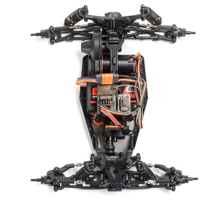 LOSI CAMION ESTADIO 1/18 Mini-T 2.0 V2 2WD sin escobillas RTR, rojo(INCLUYE BATERIA Y CARGADOR) - Imagen 20