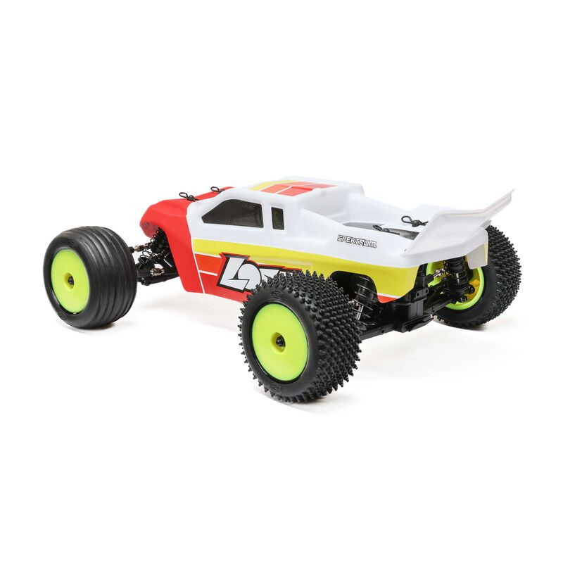 LOSI CAMION ESTADIO 1/18 Mini-T 2.0 V2 2WD sin escobillas RTR, rojo(INCLUYE BATERIA Y CARGADOR) - Imagen 5