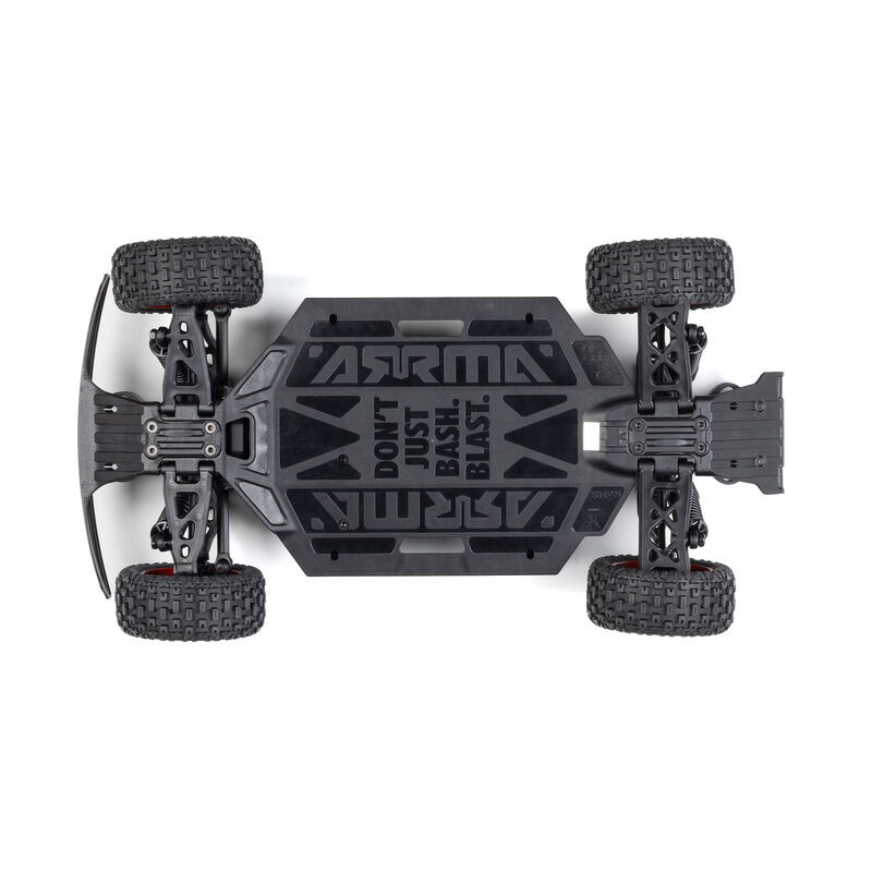 ARRMA MOJAVE GROM 1/18 DT BRUSHED 4WD RTR,ROJO - Imagen 12