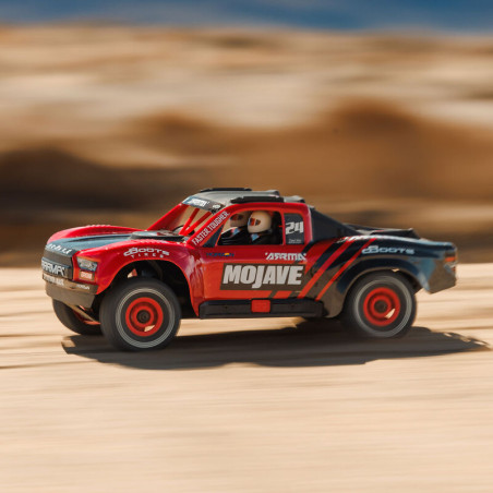 ARRMA MOJAVE GROM 1/18 DT BRUSHED 4WD RTR,ROJO - Imagen 17