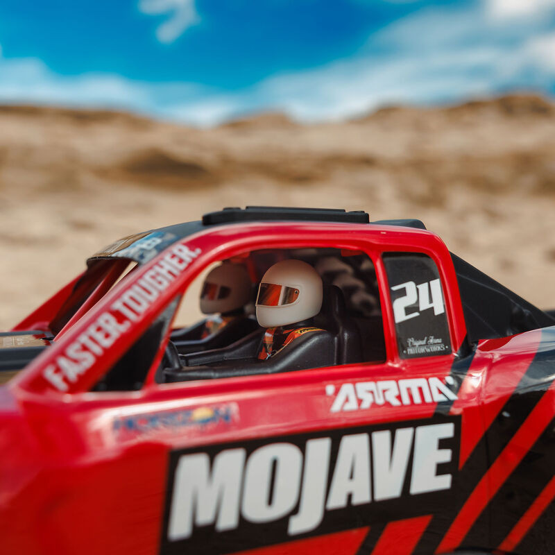 ARRMA MOJAVE GROM 1/18 DT BRUSHED 4WD RTR,ROJO - Imagen 22