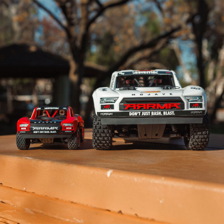 ARRMA MOJAVE GROM 1/18 DT BRUSHED 4WD RTR,ROJO - Imagen 26
