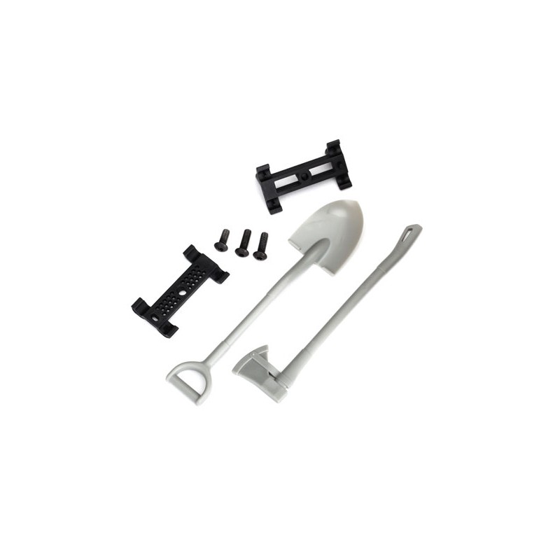 TRX8122  TRX4 Pala / hacha / montaje de accesorios / hardware de montaje - Imagen 1