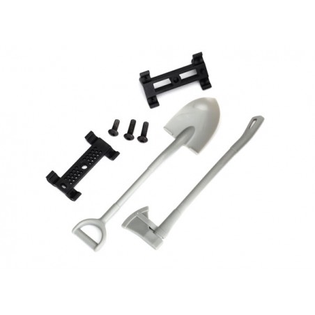 TRX8122  TRX4 Pala / hacha / montaje de accesorios / hardware de montaje - Imagen 1