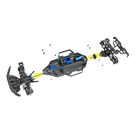 TRAXXAS FORD F-150 RAPTOR  4X4: CAMIONETA 4WD A ESCALA 1/10 CON TQI - Imagen 12