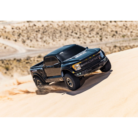 TRAXXAS FORD F-150 RAPTOR  4X4: CAMIONETA 4WD A ESCALA 1/10 CON TQI NEGRO - Imagen 7