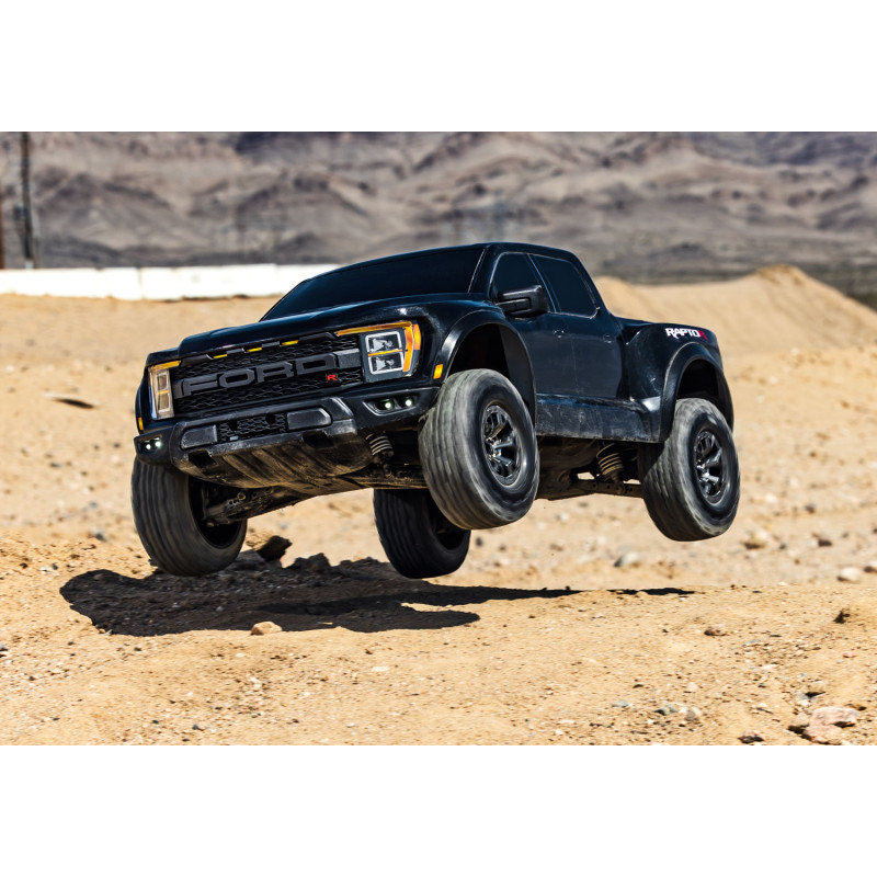 PACK 5000MAH 11,1V+CARGADOR+TRAXXAS FORD F-150 RAPTOR 1/10 CON TQI NEGRO+CAMBIO DE SERVO POR TRX2075X - Imagen 18