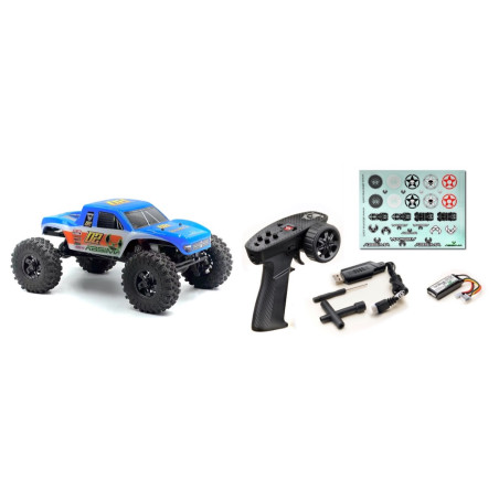 ABSIMA CRAWLER ALTO RENDIMIENTO "THE GOAT" AZUL RTR 1:18 - Imagen 1