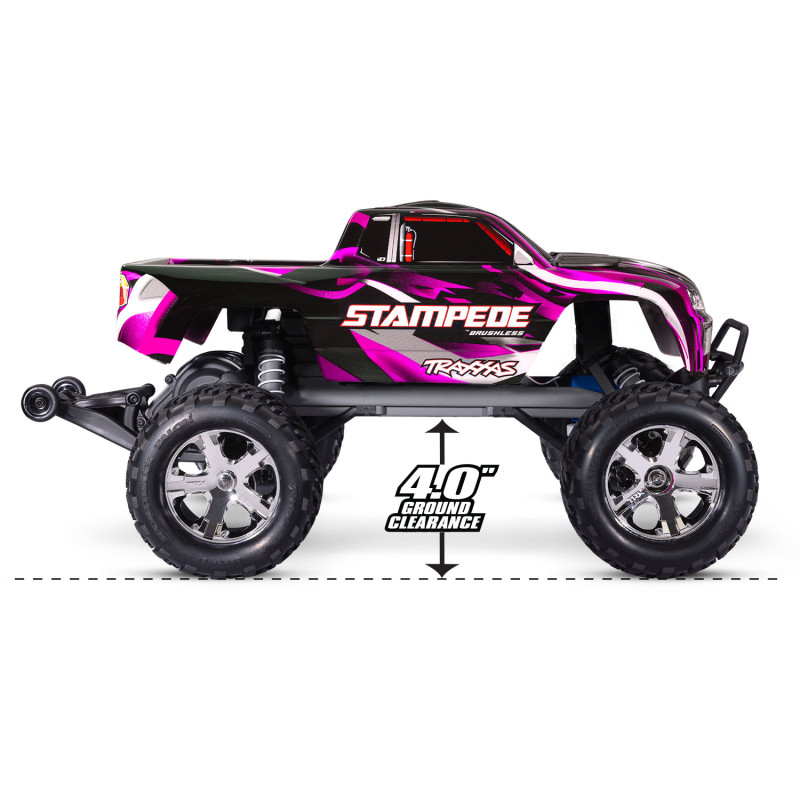 TRAXXAS STAMPEDE  2WD BL-2S HD VERDE - Imagen 6