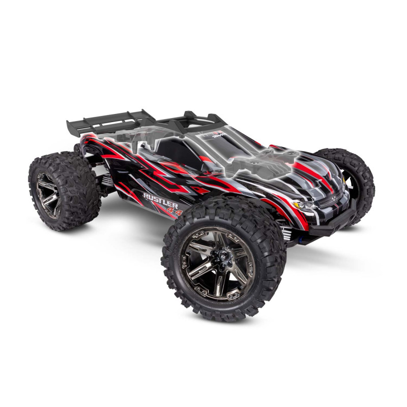 Traxxas Rustler 4X4 VXL HD TQi TSM VERDE RTR (NO BATERIA NI CARGADOR) - Imagen 7