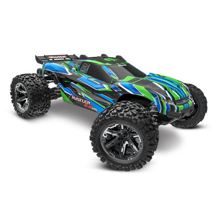 Traxxas Rustler 4X4 VXL HD TQi TSM VERDE RTR - Imagen 1