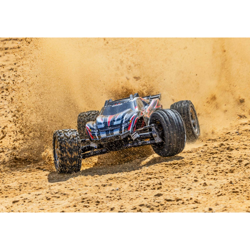 Traxxas Rustler 4X4 VXL HD TQi TSM VERDE RTR (NO BATERIA NI CARGADOR) - Imagen 14